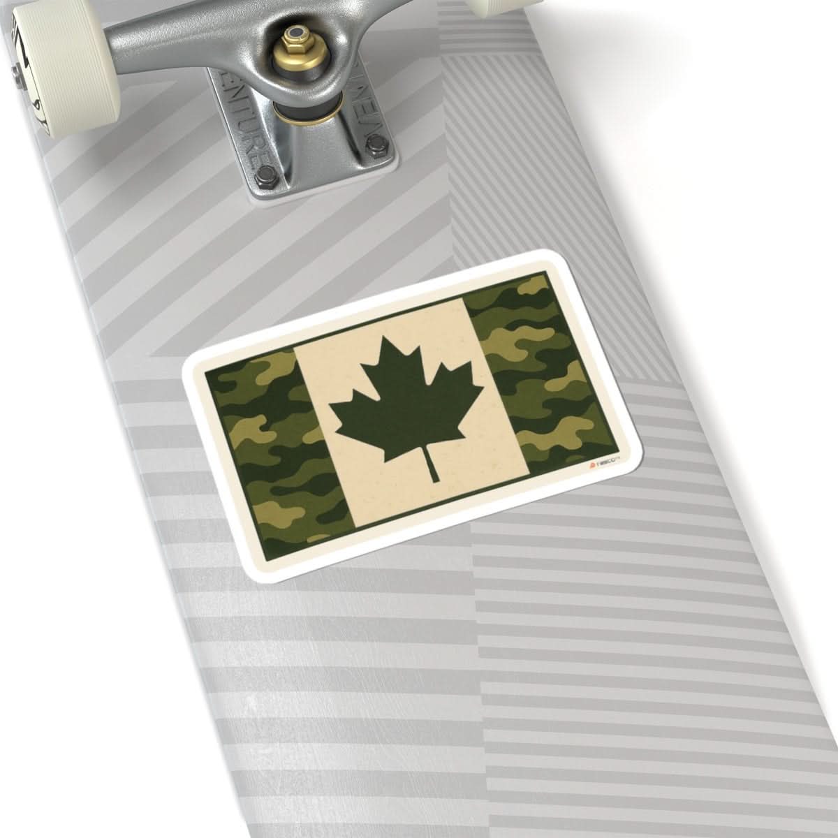 Camouflage Canadian Flag Sticker – Quiet Pride, Loud Grit - Rasco FR