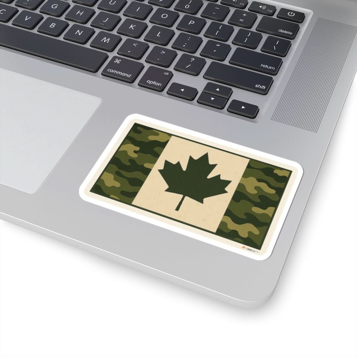 Camouflage Canadian Flag Sticker – Quiet Pride, Loud Grit - Rasco FR