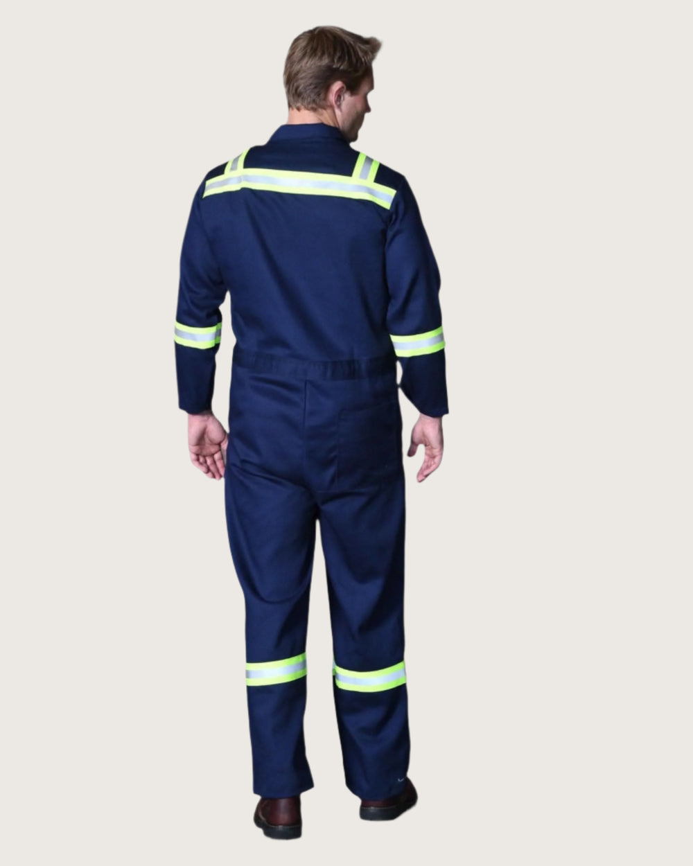 FR 88/12 Navy Coverall w/ Eviz Trim - Rasco FR