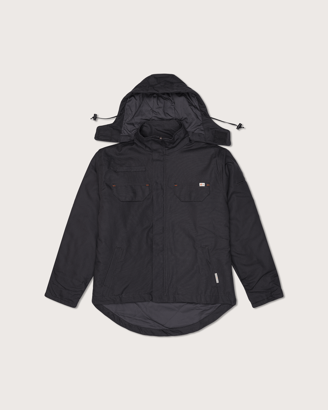 FR Black Canvas Field Jacket - Rasco FR