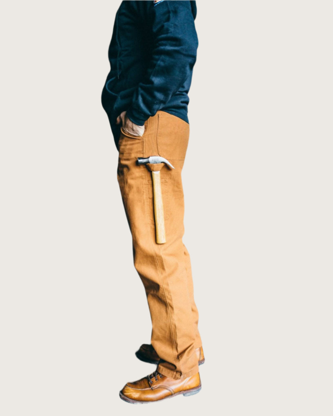 FR Brown Duck Carpenter Pants - Rasco FR