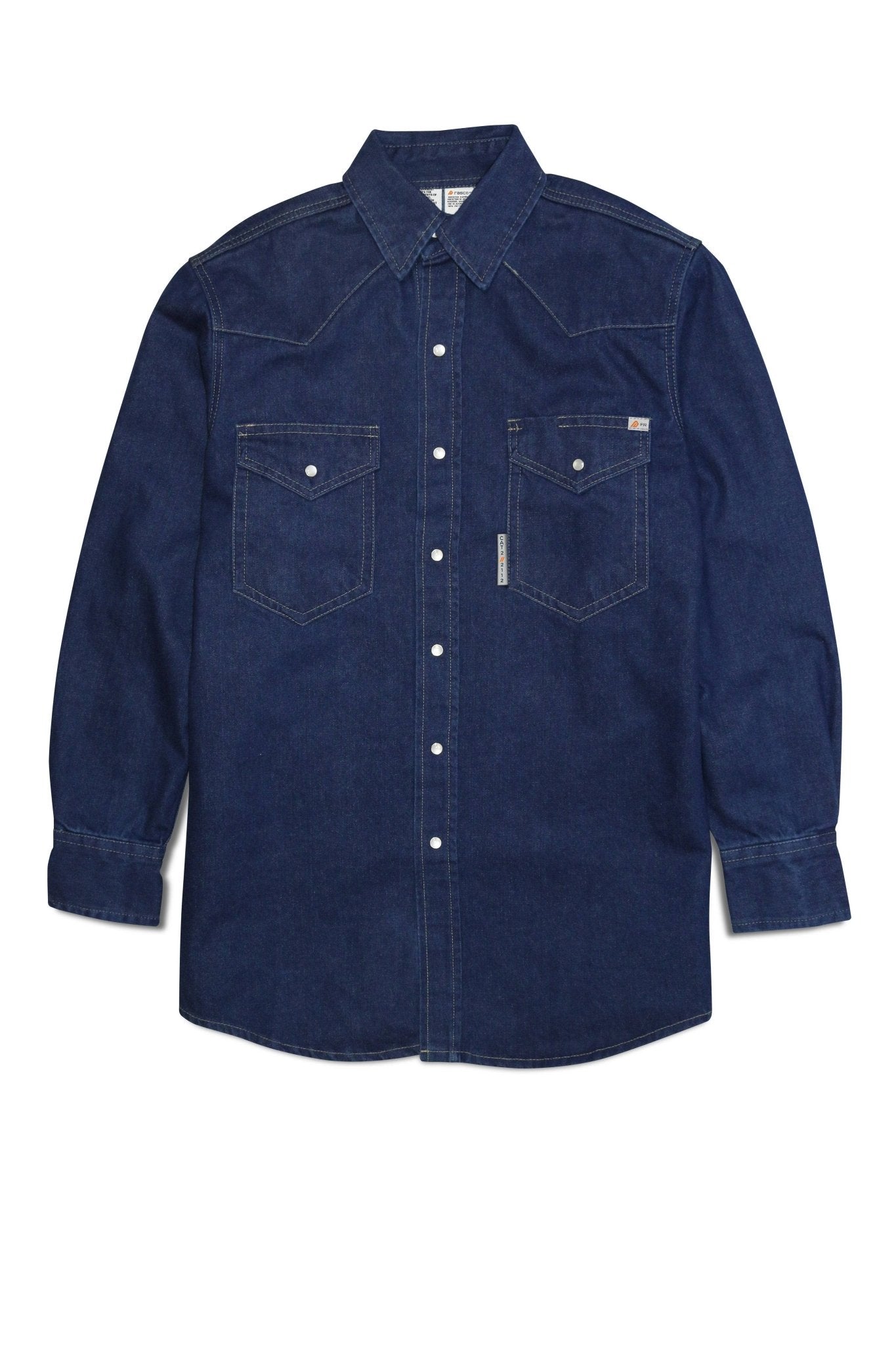 FR Denim Snap Shirt - Rasco FR