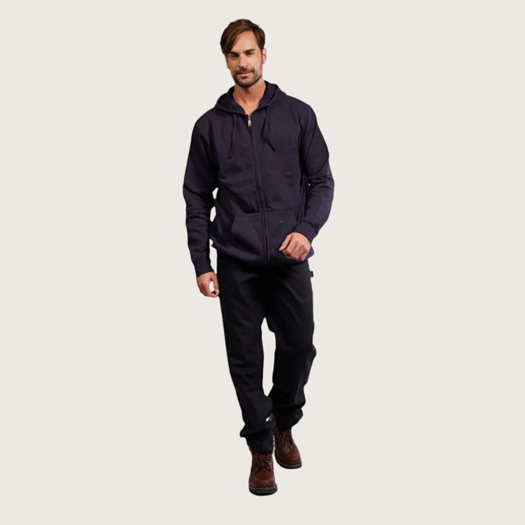 FR Duck Black Carpenter Pants - Rasco FR