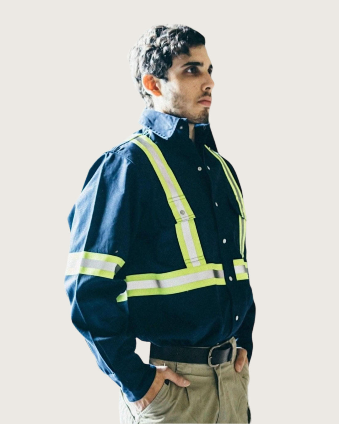 FR Uniform Shirt with Reflective Trim - Rasco FR