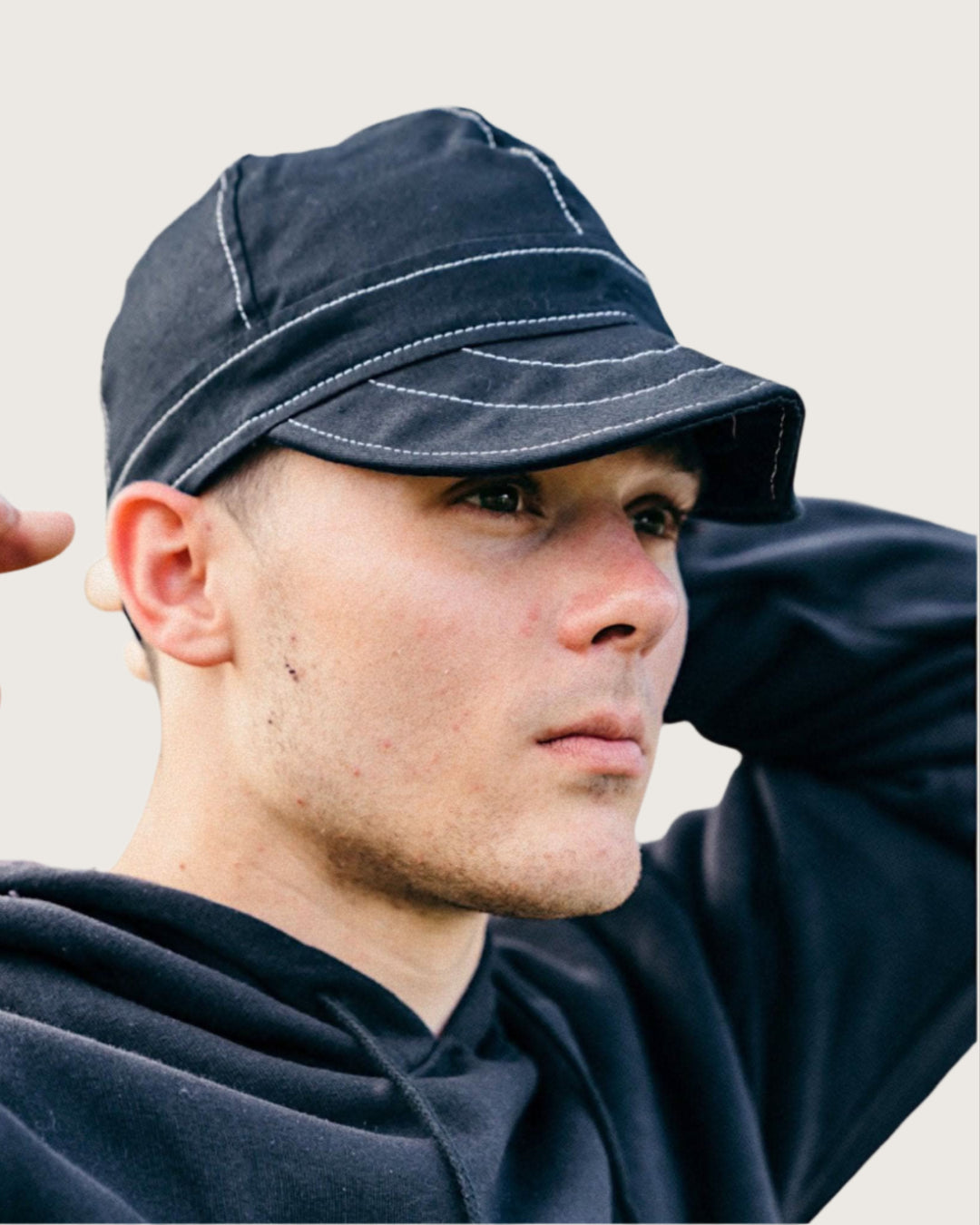 Non - FR Welding Cap - Black - Rasco FR