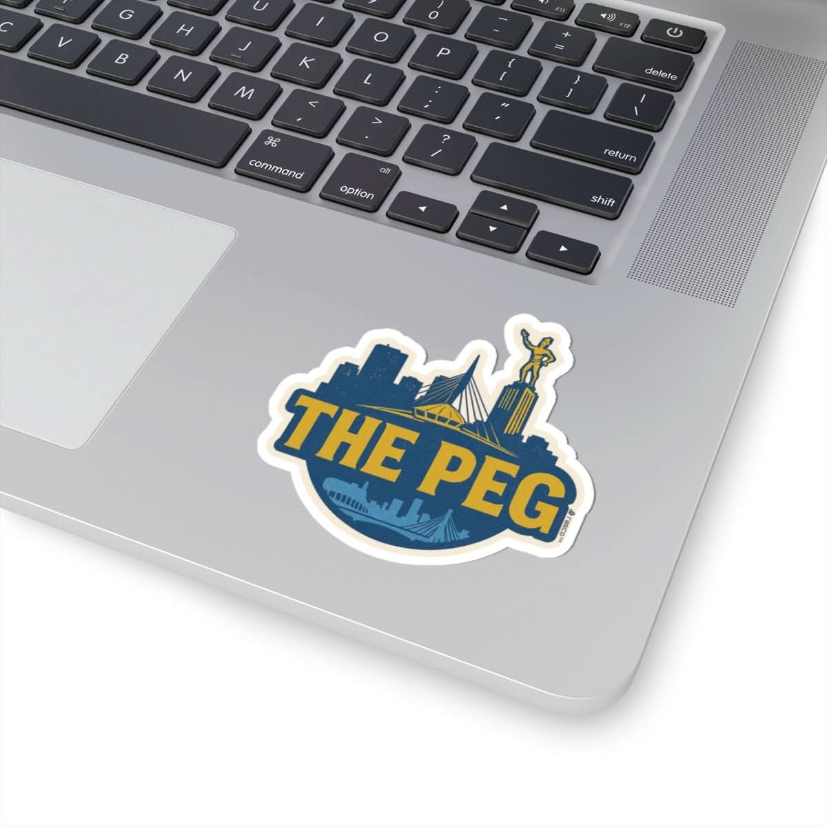 “The Peg” Vinyl Sticker – Tough as Winter, Loyal as Home - Rasco FR