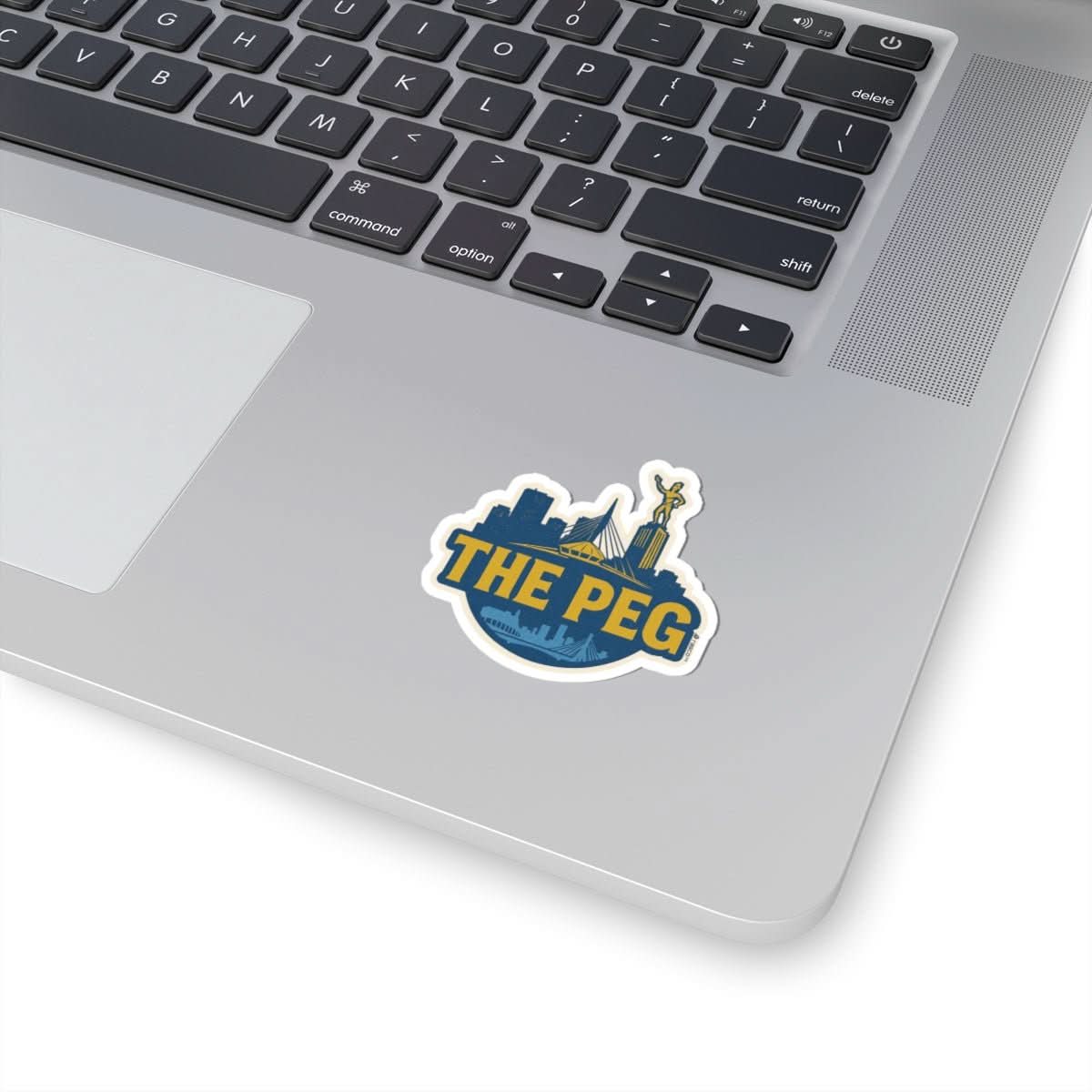 “The Peg” Vinyl Sticker – Tough as Winter, Loyal as Home - Rasco FR