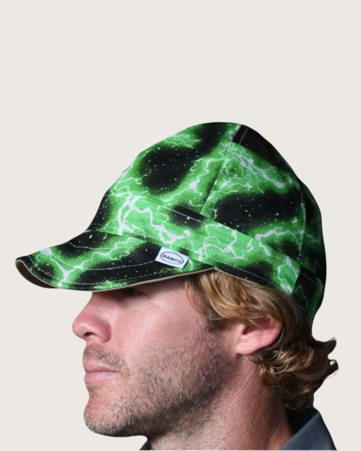 Welding Cap - Green Lightning - Rasco FR