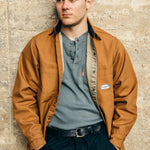 FR Duck Shirt Jacket - Brown (CLOSEOUT) - Rasco FR
