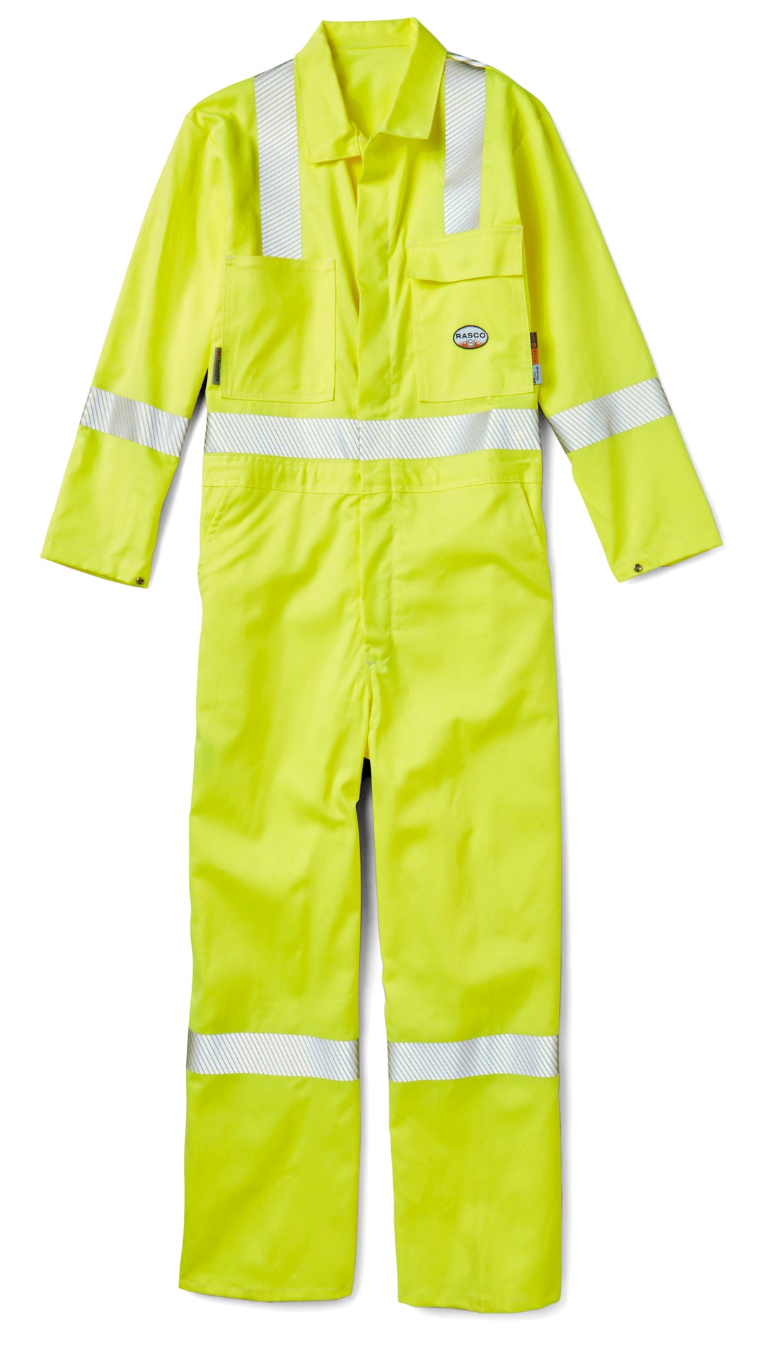FR Hi Vis Coverall w/ Segmented - ANSI Yellow (CLOSEOUT)