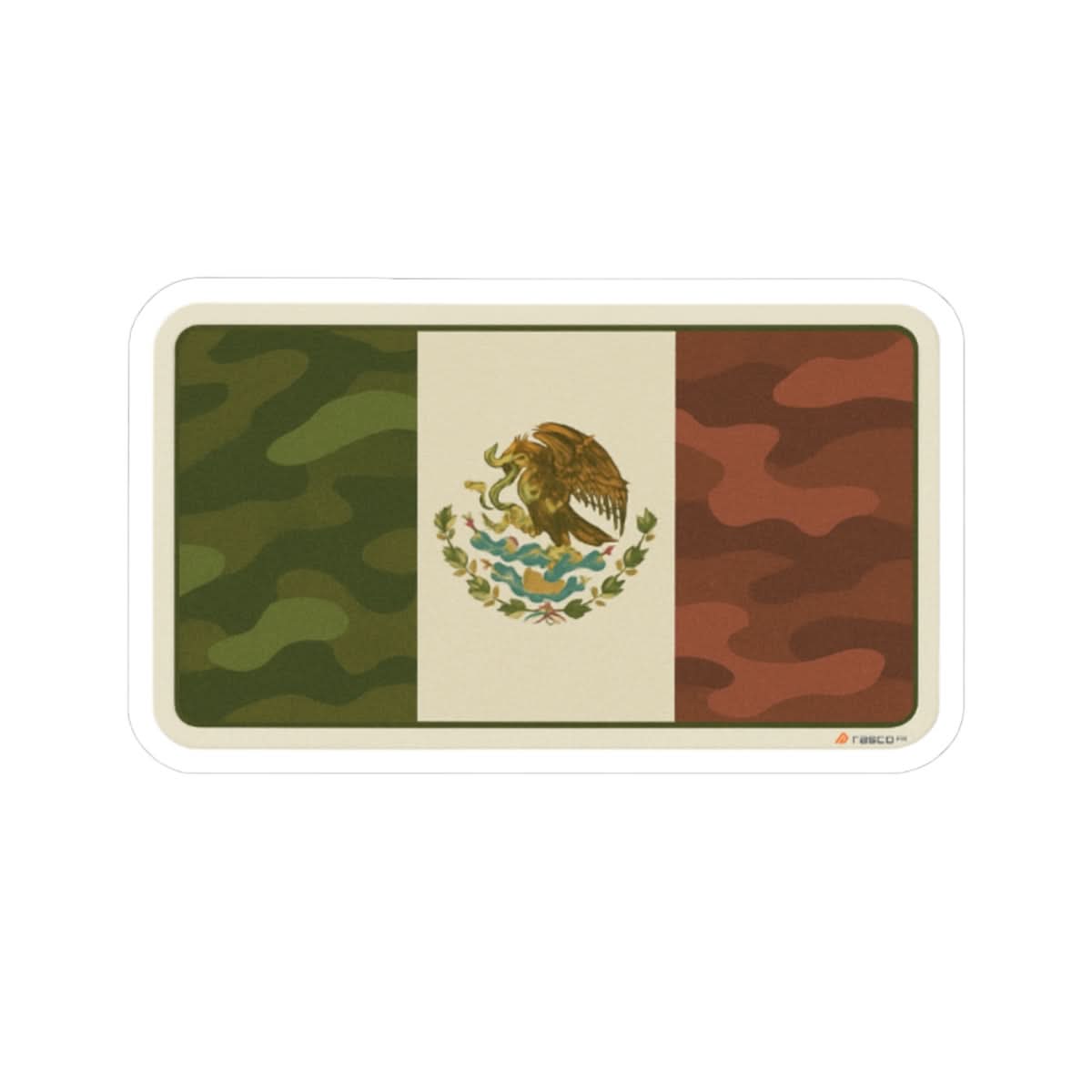 Mexican Flag, La Bandera Sticker – Built for Toolboxes, Helmets, & Pride