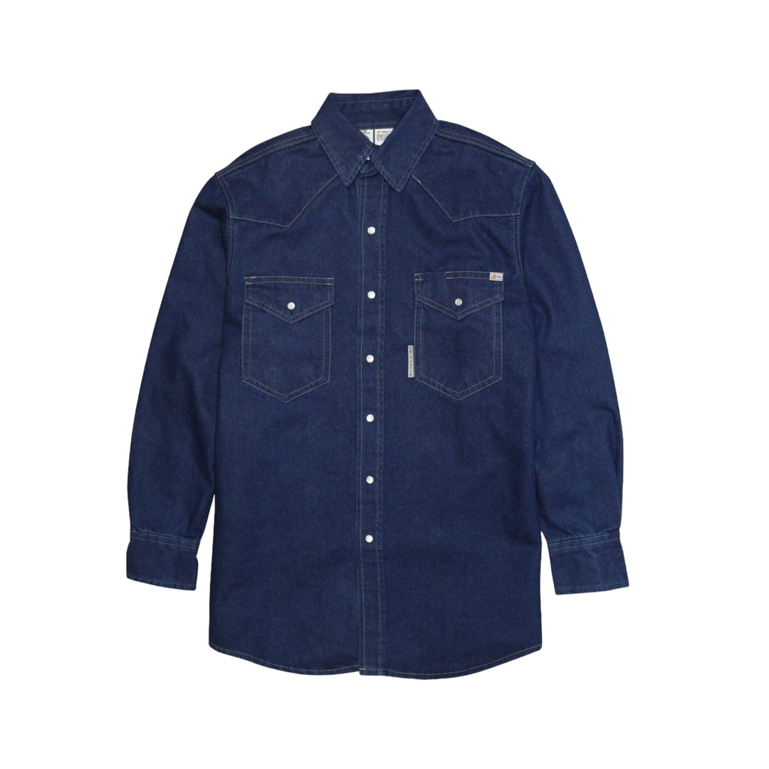 FR Heavyweight Snap Shirt - Denim (Tarnished) (CLOSEOUT)