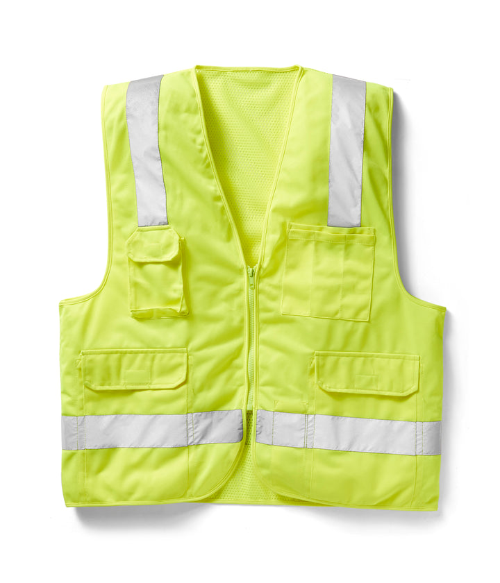 Non FR Hi Vis Vest w Pocket (CLOSEOUT)