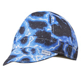 Welding Cap - Blue Lightning