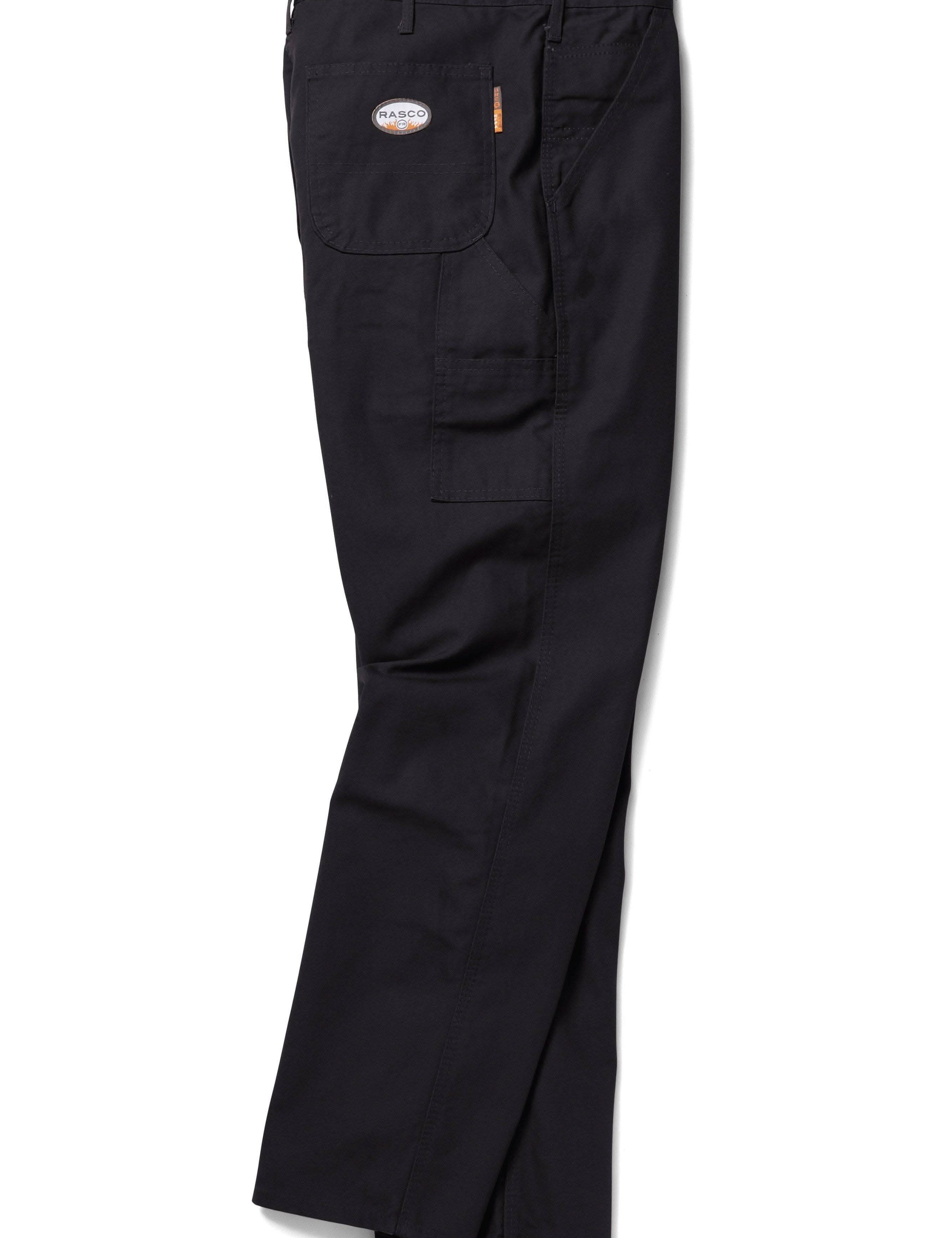 FR Duck Black Carpenter Pants