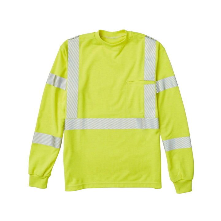 FR Hi Vis Yellow Class 3 ANSI T-Shirt with Segmented