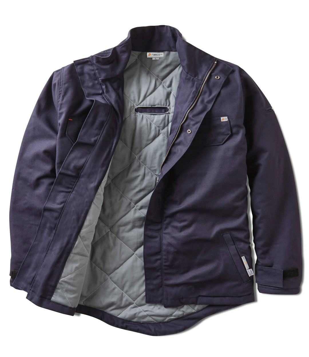 FR Navy Canvas Lanyard Jacket