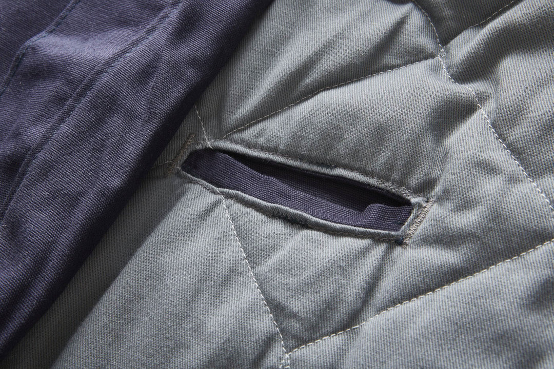 FR Navy Canvas Lanyard Jacket
