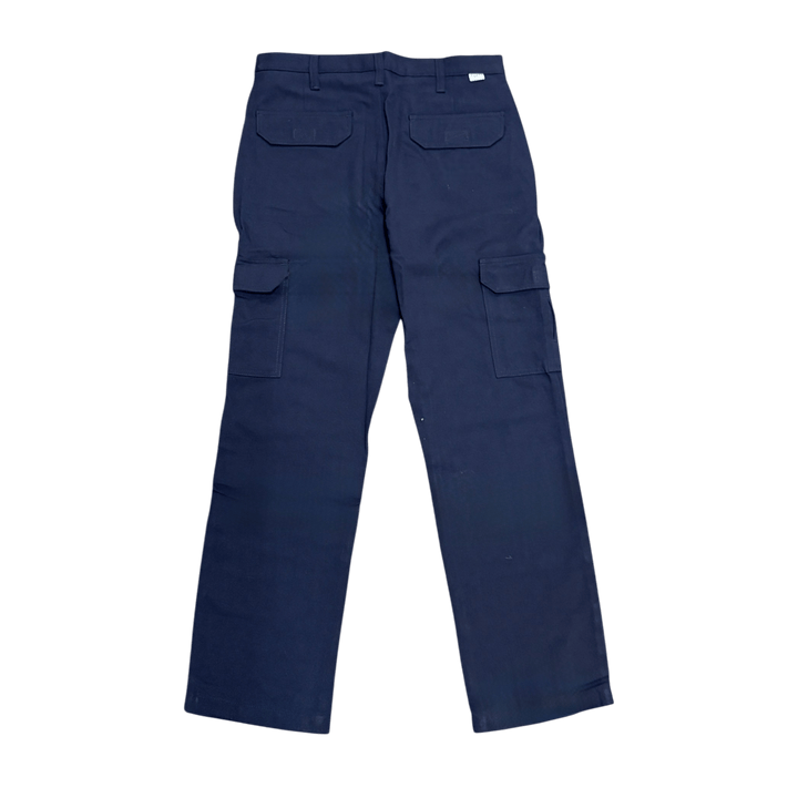 FR DH Navy Canvas Cargo Pants