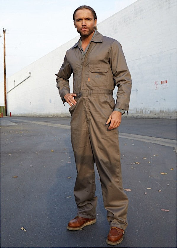 Rasco FR Mens Khaki Flame buying Resistant Coveralls 42L