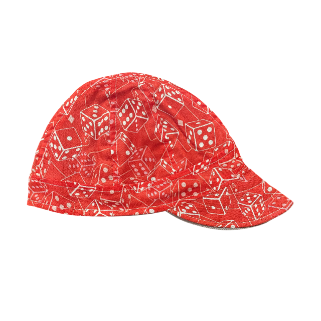 Retro Red Dice Welding Cap (CLOSEOUT)