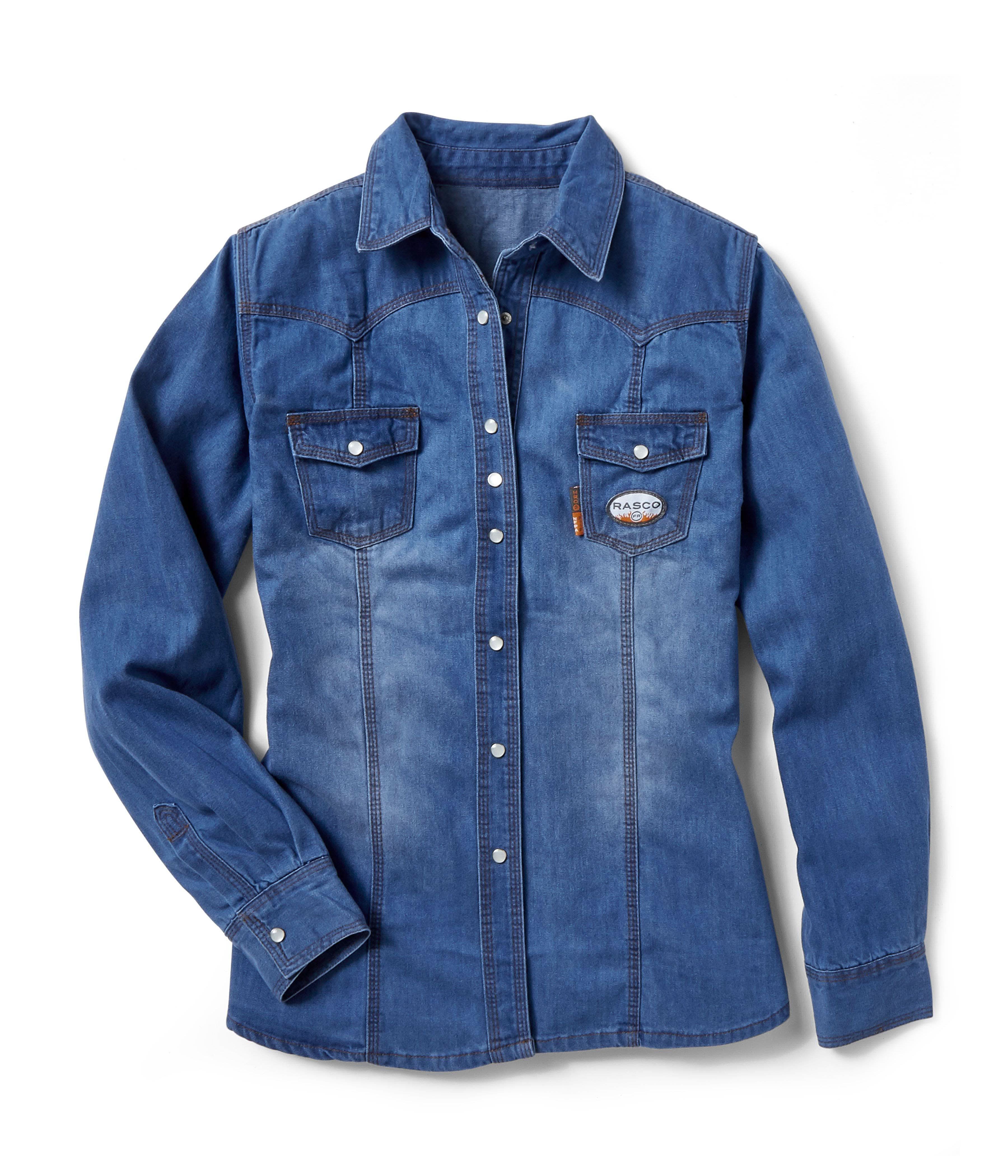 FR Women's Denim Snap Shirt