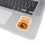 “Baptized in the Crucible” Sticker – Fire - Tested, Rasco Tough - Rasco FR