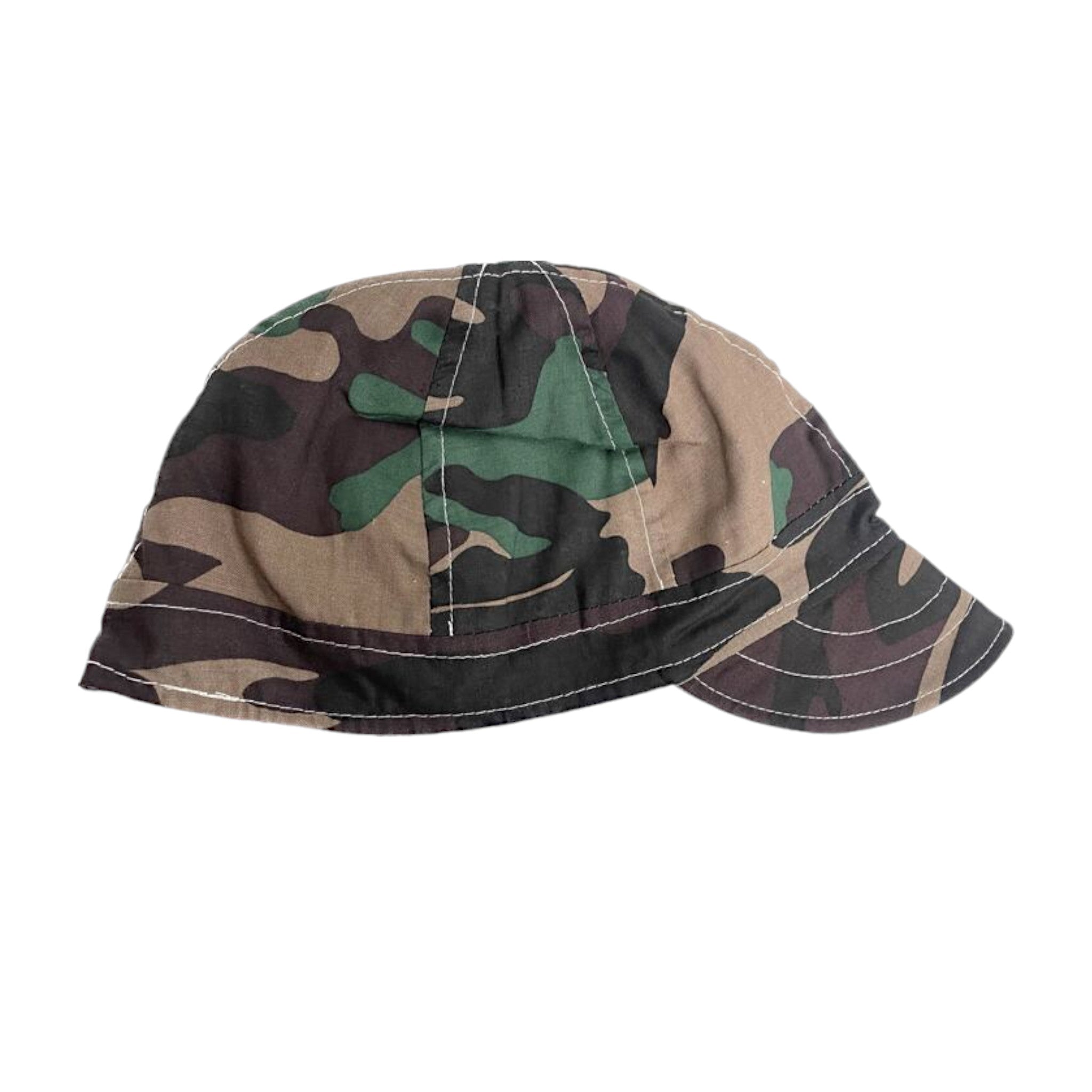 Rasco Camo Welding Cap, 6 Panel, Low Crown, Reversible SIDE