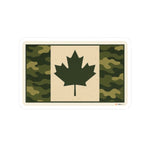 Camouflage Canadian Flag Sticker – Quiet Pride, Loud Grit - Rasco FR