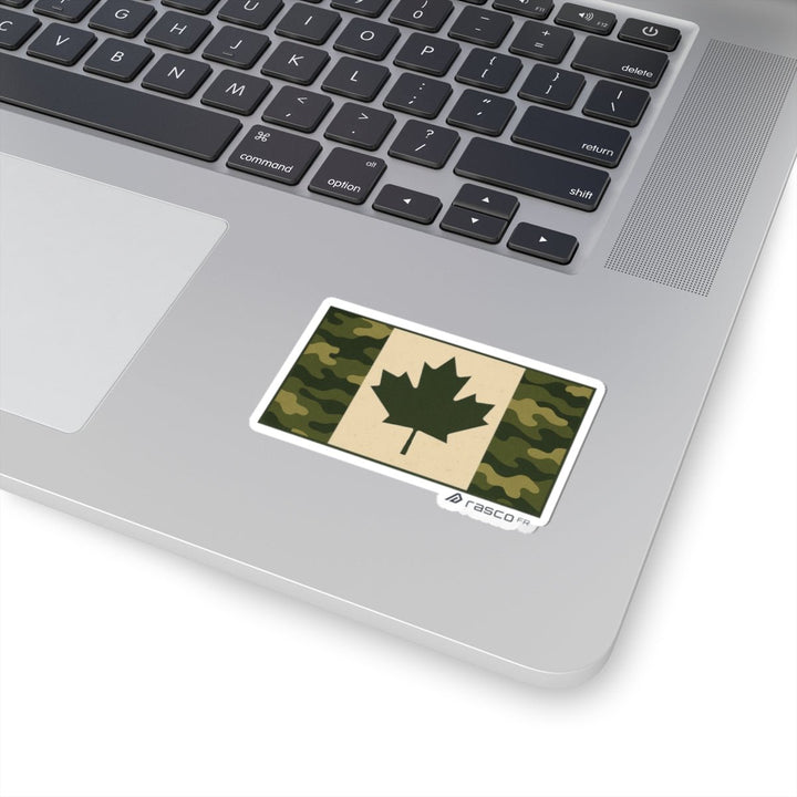 Camouflage Canadian Flag Sticker – Quiet Pride, Loud Grit - Rasco FR