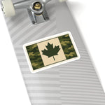Camouflage Canadian Flag Sticker – Quiet Pride, Loud Grit - Rasco FR