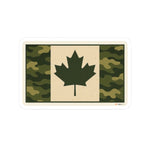Camouflage Canadian Flag Sticker – Quiet Pride, Loud Grit - Rasco FR