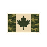 Camouflage Canadian Flag Sticker – Quiet Pride, Loud Grit - Rasco FR