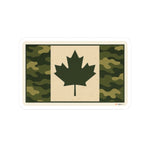 Camouflage Canadian Flag Sticker – Quiet Pride, Loud Grit - Rasco FR