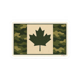 Camouflage Canadian Flag Sticker – Quiet Pride, Loud Grit - Rasco FR