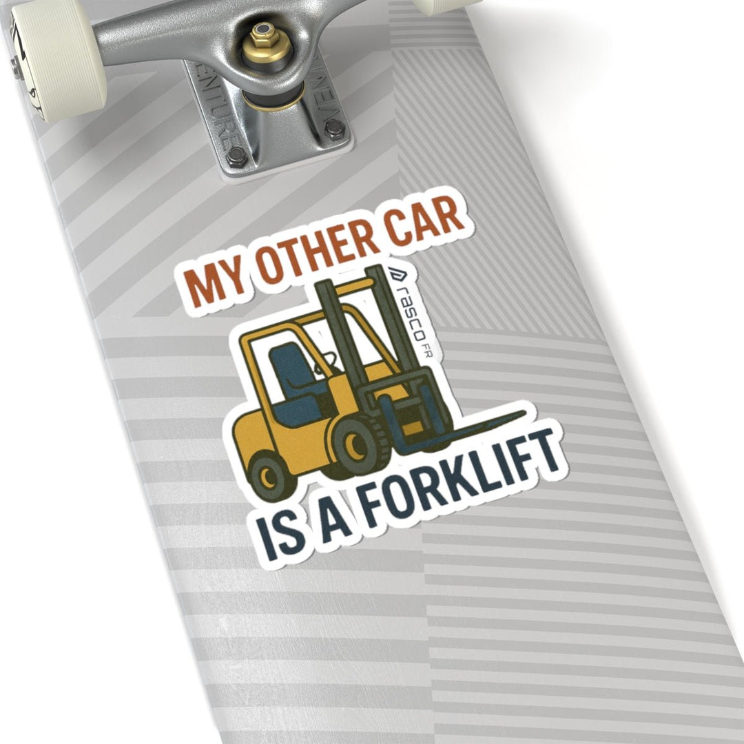 Forklift Kiss - Cut Sticker – Built for Pallet Kings and Warehouse Warriors - Rasco FR