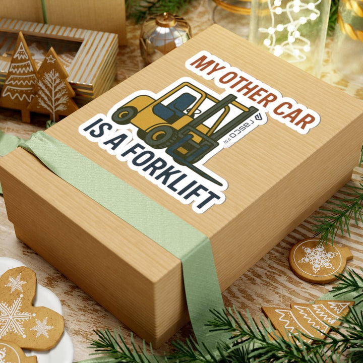 Forklift Kiss - Cut Sticker – Built for Pallet Kings and Warehouse Warriors - Rasco FR