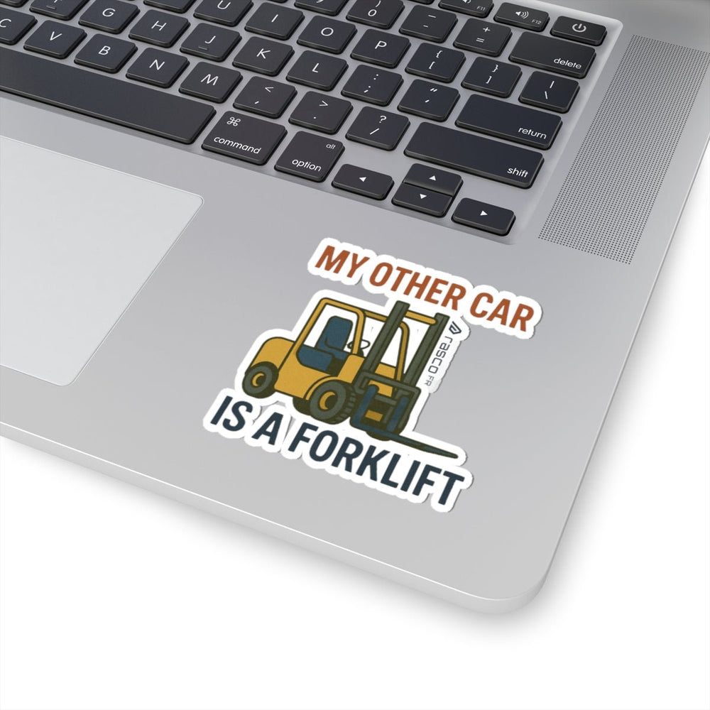 Forklift Kiss - Cut Sticker – Built for Pallet Kings and Warehouse Warriors - Rasco FR
