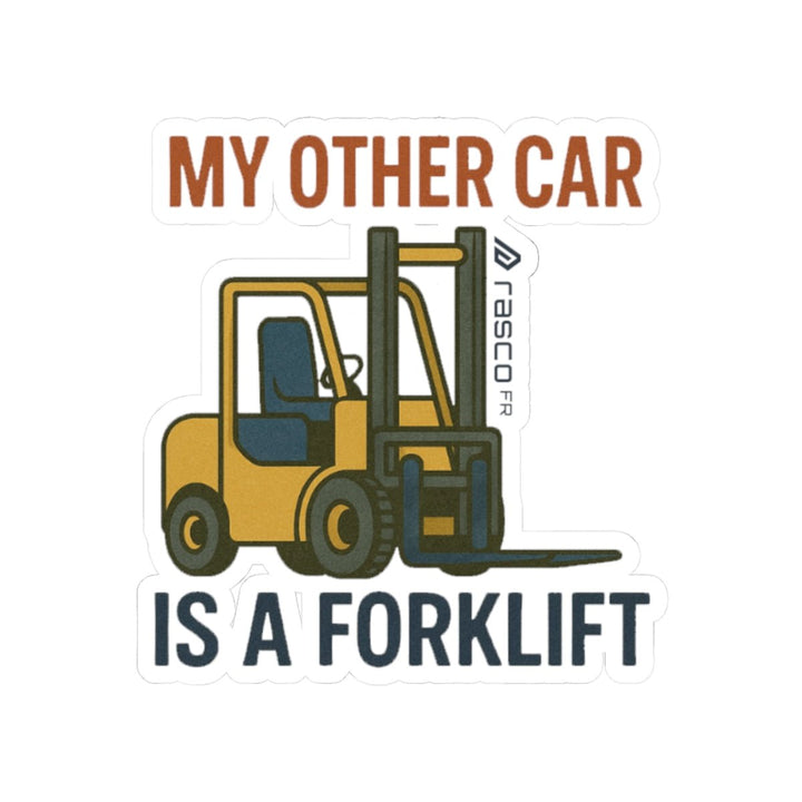 Forklift Kiss - Cut Sticker – Built for Pallet Kings and Warehouse Warriors - Rasco FR