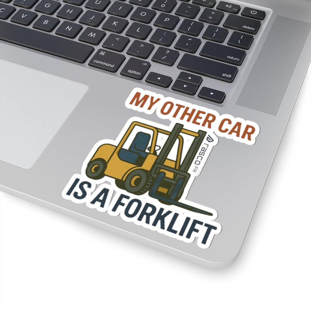 Forklift Kiss - Cut Sticker – Built for Pallet Kings and Warehouse Warriors - Rasco FR