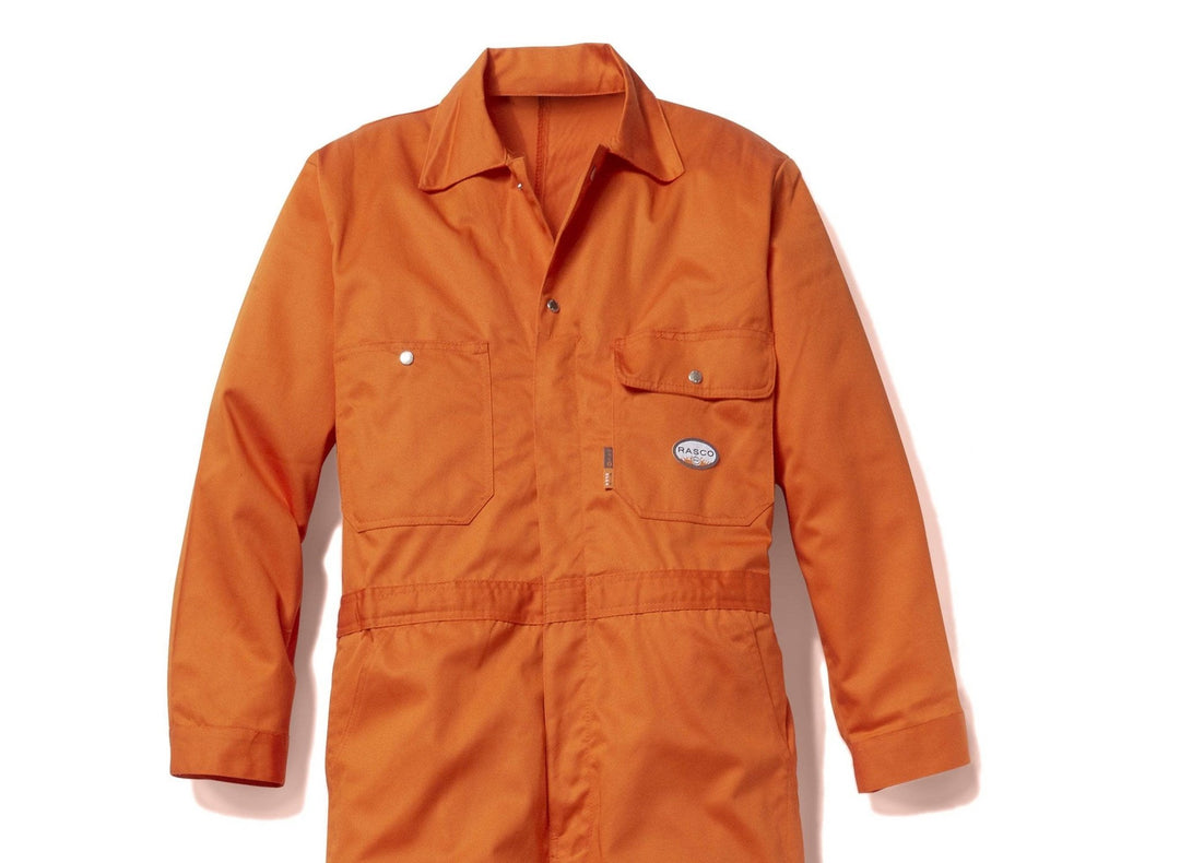 FR 7.5 oz Coverall - Orange (Tarnished) - Rasco FR