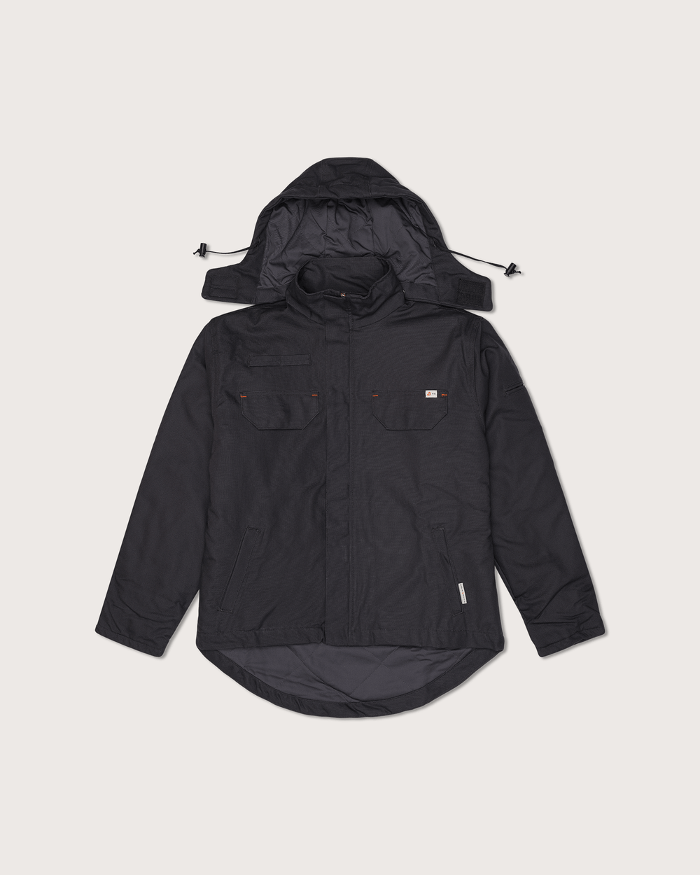 FR Black Canvas Field Jacket - Rasco FR