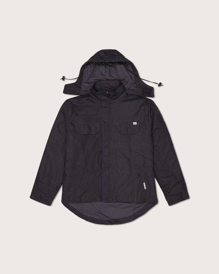 FR Black Canvas Field Jacket - Rasco FR