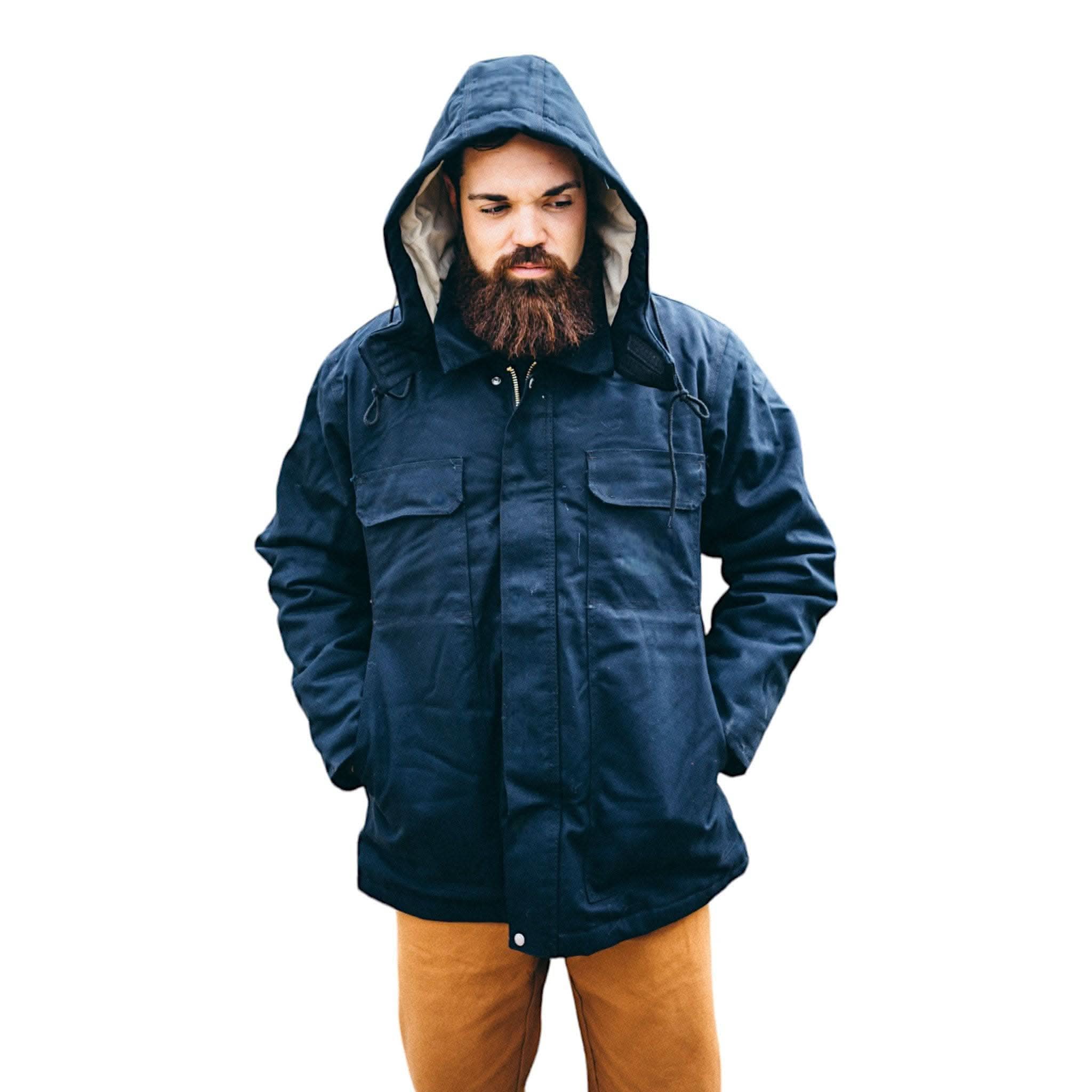 FR Black Canvas Field Jacket - Rasco FR