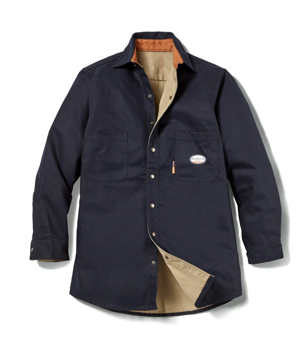 FR Brown Duck Shirt Jacket (CLOSEOUT) - Rasco FR