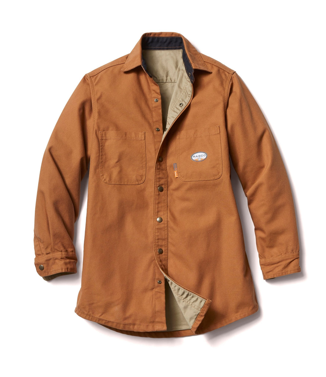 FR Brown Duck Shirt Jacket (CLOSEOUT) - Rasco FR