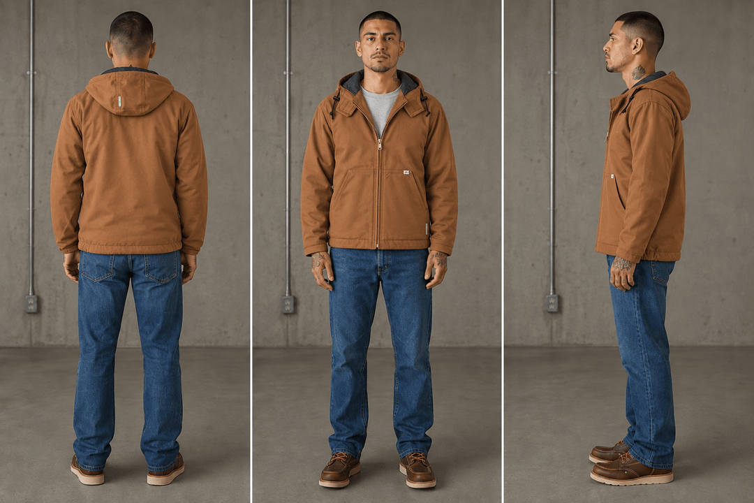FR Canvas Hooded Jacket - Rasco FR