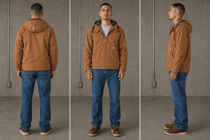 FR Canvas Hooded Jacket - Rasco FR
