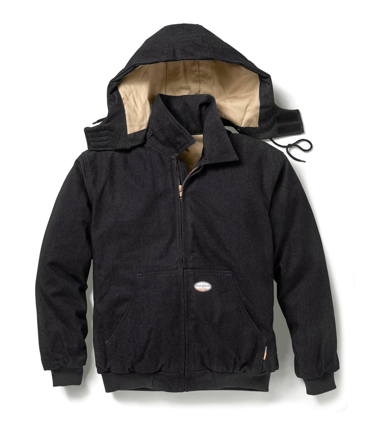 FR Canvas Hooded Jacket (CLOSEOUT) - Rasco FR