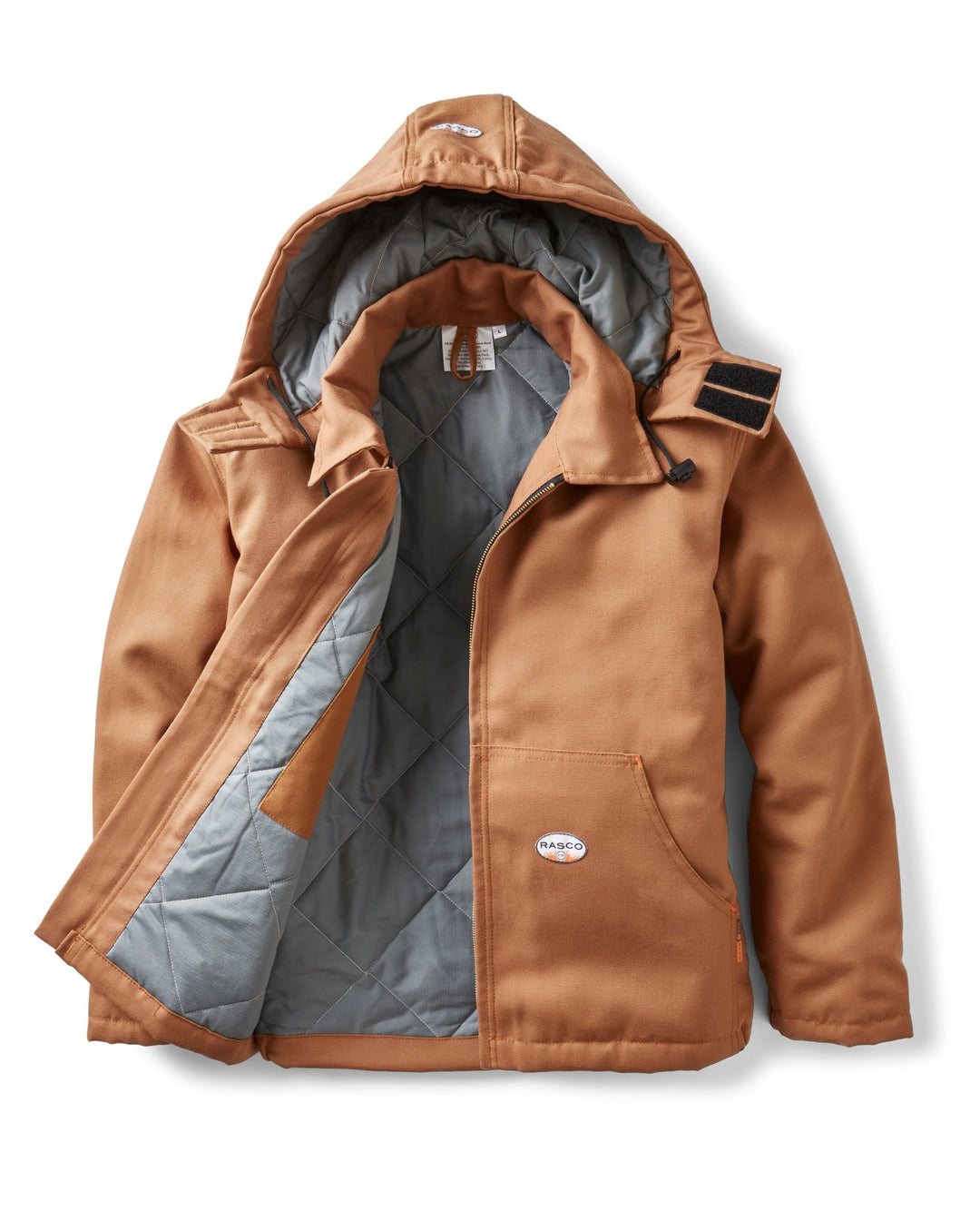 FR Canvas Hooded Jacket (CLOSEOUT) - Rasco FR